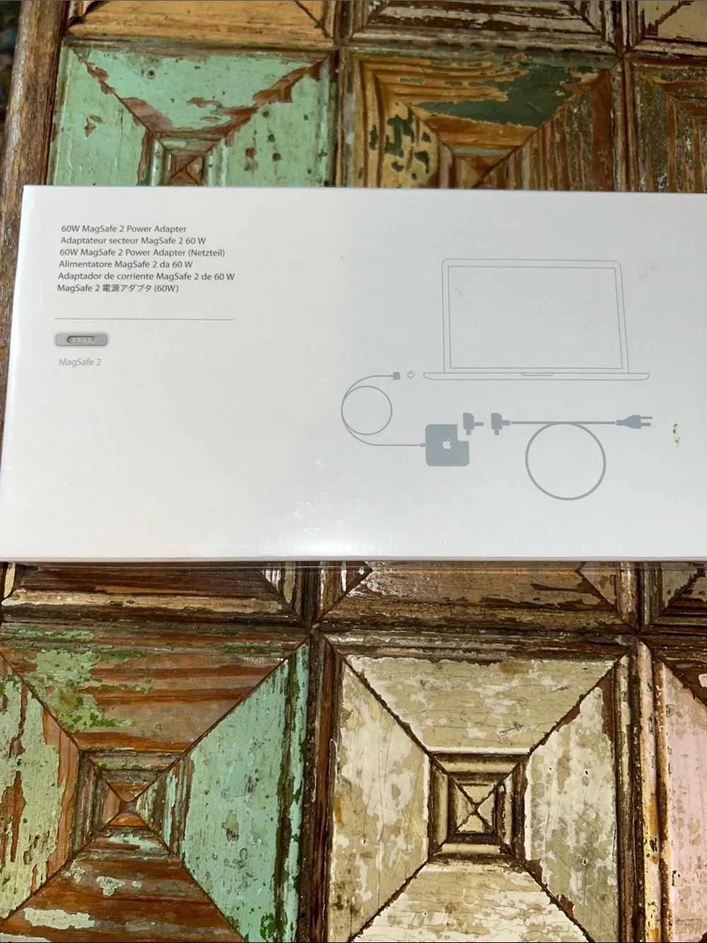 NEW!! Apple 60W MagSafe 2 Power Adapter - White NIB